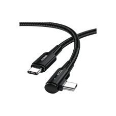 Дата кабель USB-C to USB-C 2.0m 100W 90° corner black Essager (EXCTT1-CGWTA01)