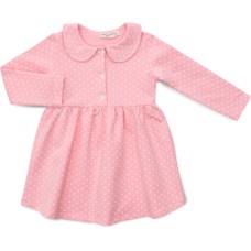 Плаття POP FASHION в горошок (6781-104G-pink)