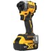 Шуруповерт DeWALT 18 В XR Li-Ion, 2x5Ah, безщітковий, 206 Нм, 3250 об/хв, TSTAK (DCF850P2T)