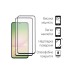 Чохол до мобільного телефона Dengos Kit Samsung Galaxy A56 Matte + 2 pcs glass (Black) (DG-CTG2P-05)