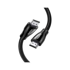 Кабель мультимедійний HDMI M to HDMI M 5.0m braided HD140 black Ugreen (80405)