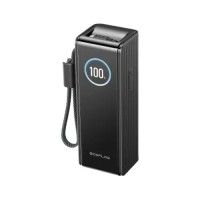 Батарея універсальна EcoFlow RAPID Power Bank 25000mAh with cables black (EF-RAPID25K100W-B-EU)