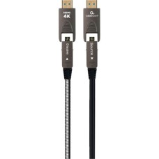 Кабель мультимедійний HDMI M to HDMI M 20.0m V2.0 4K60Hz A/D to A/D AOC Cablexpert (CCAP-HDMIDD-AOC-20M)