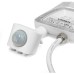 Прожектор Videx F5 10W 3000-5000-6500K з датчиком руху 230V White (VL-F5-010CW-S)