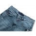 Шорти A-Yugi джинсові з потертостями (5261-158B-blue)