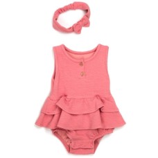 Боді дитяче Miniworld з пов'язкою (16987-74G-pink)