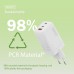 Зарядний пристрій Digitus 2xUSB-C + 1xUSB 67W GaN (DA-10303)