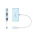 Концентратор J5create USB-C 3-in-1 1xHDMI + 1xUSB 3.2 + 1xUSB-C PD100W blue (JCA379EC-N)