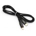 Дата кабель USB-C to Lightning 1.0m 3A 18W nylon braided black Vinga (VCPTCL3ANBK)