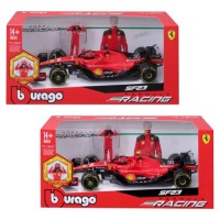 Масштабна модель автомобіля Bburago Автомодель з фігуркою - Ferrari SF-23, 1:24 (18-26809)
