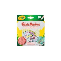 Набір для творчості Crayola фломастери для тканини 10 шт (58-8633)