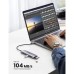 Концентратор Ugreen USB-C to 3xUSB 3.0 + HDMI + SD/TF CM195 gray (70410)