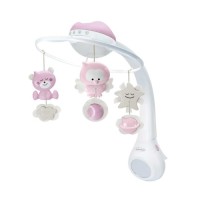 Мобіле Infantino 3 в 1 з проєктором Рожевий (004914I)
