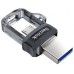 USB флеш накопичувач SanDisk 64GB Ultra Dual Black USB 3.0 OTG (SDDD3-064G-G46)