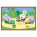 Кубики Clementoni пазл Peppa Pig, 6 елементів (40659)