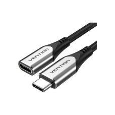 Дата кабель USB-C 3.1 M/F 1.0m 60W (20V/3A) 4K60HZ Thunderbolt 3 Vention (TABHF)