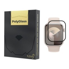 Скло захисне iLera PolyGlass 2.5D Apple Watch 7 41 mm Black (ILAWPG03)