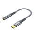 Перехідник USB-C to 3.5mm F 0.14m gray ColorWay (CW-AD-CJ)