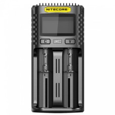 Зарядний пристрій для акумуляторів Nitecore Digicharger UMS2 (2 channels, LCD, Li-ion, IMR, Ni-Mh, Ni-Cd, 4A) (UMS2)
