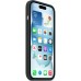 Чохол до мобільного телефона Apple iPhone 15 Silicone Case with MagSafe - Black,Model A3123 (MXPD3ZM/A)