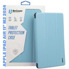 Чохол до планшета BeCover Tri Fold Hard TPU Apple iPad Air 11" M2 2024 Light Blue (711403)