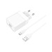 Зарядний пристрій BOROFONE BA47A Mighty speed single port QC3.0 3A + Type-C cable White (BA47AMW)