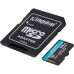 Карта пам'яті Kingston 64GB microSDXC сlass 10 UHS-I U3 V30 A2 Canvas Go Plus G4 (SDCG4/64GBSP)