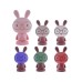 Нічник Kite Світильник LED з акумулятором Bunny, рожевий (K24-490-1-2)