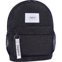 Рюкзак шкільний Bagland Молодіжний меланж Чорний 17 л (00533692) (6570111)