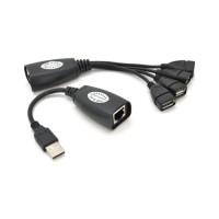 Адаптер Voltronic USB extender 50 m RJ-45 to 4xUSB AF (YT-EC USB-RJ-45/M+4RJ-45)