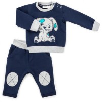 Набір дитячого одягу Breeze з зайцем (9513-80B-blue)