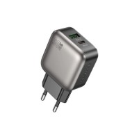 Зарядний пристрій BOROFONE BAS55A Absolute 1xUSB-C PD30W + 1xUSB QC3.0 Black (6941991116230)