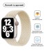 Ремінець до смарт-годинника Armorstandart Braided Solo Loop для Apple Watch 49/46/45/44/42 (Series 1-3) Beige Size 8 (160 mm) (ARM64905)