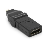 Перехідник microHDMI M to HDMI F 360° Voltronic (YT-A-microHDMI(M)/(F)360°)