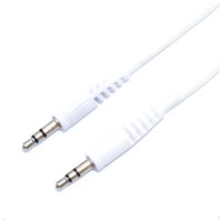 Кабель мультимедійний 3.5mm M to 3.5mm M 1.0m white XQISIT (4029948026954)
