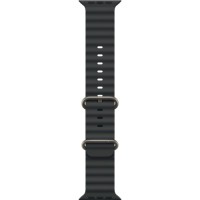 Ремінець до смарт-годинника Apple 49mm Black Ocean Band - Natural Titanium Finish (MXTL3ZM/A)