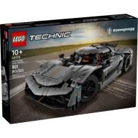 Конструктор LEGO Technic Koenigsegg Jesko Absolut — сірий гіперкар (42173)