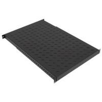 Полка 19" Zpas 1U глуб. 350-600 мм грузопод. 150кг (WZ-3074-83-04-161)