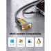 Кабель для передачі даних USB to COM M 3.0m DB9 RS-232 CR104 black Ugreen (20223)