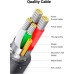 Кабель для передачі даних USB to COM M 3.0m DB9 RS-232 CR104 black Ugreen (20223)
