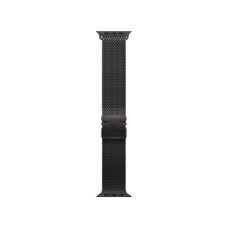 Ремінець до смарт-годинника Apple 49mm Black Titanium Milanese Loop - Medium (MXKG3ZM/A)