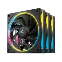 Кулер до корпусу Deepcool Набір вентиляторів Deepcool FL12SE 3IN1 для корпусу 3*120x120x25мм, HB, (FL12 SE 3IN1)
