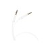 Кабель мультимедійний 3.5mm M to 3.5mm M BL16 white BOROFONE (6974443389173)