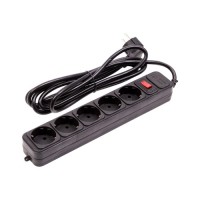 Мережевий фільтр живлення PowerPlant 3м, 5 розеток (JY-1056/3) (EX610716)