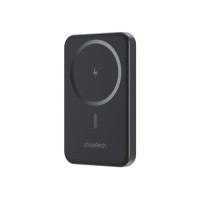 Батарея універсальна Choetech Magnetic Wireless 5000mAh, 20W, PD, Qi-15W, Black (B709-CCBK)