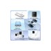 Батарея універсальна Vention 10000mAh 22.5W 3A PD, Built-in USB-C+Lightning Cables, White (FHOW0)
