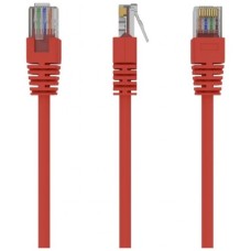 Патч-корд 3м UTP cat 5е CCA Cablexpert (PP12-3M/R)