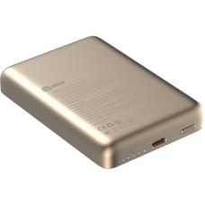 Батарея універсальна Atria 10000mAh, PD/20W, 15W Wireless MagSafe, White (WPD-W72G)
