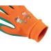 Захисні рукавички Neo Tools дитячі латекс, поліестер, дихаюча верхня частина, р.5, помаранчевий (97-644-5)