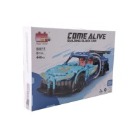 Конструктор Come Alive Building Block Car Машина синя 439 деталей (3858894676071)